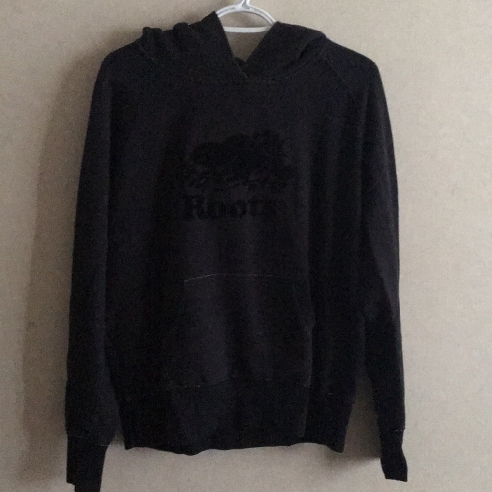 Roots black hoodie